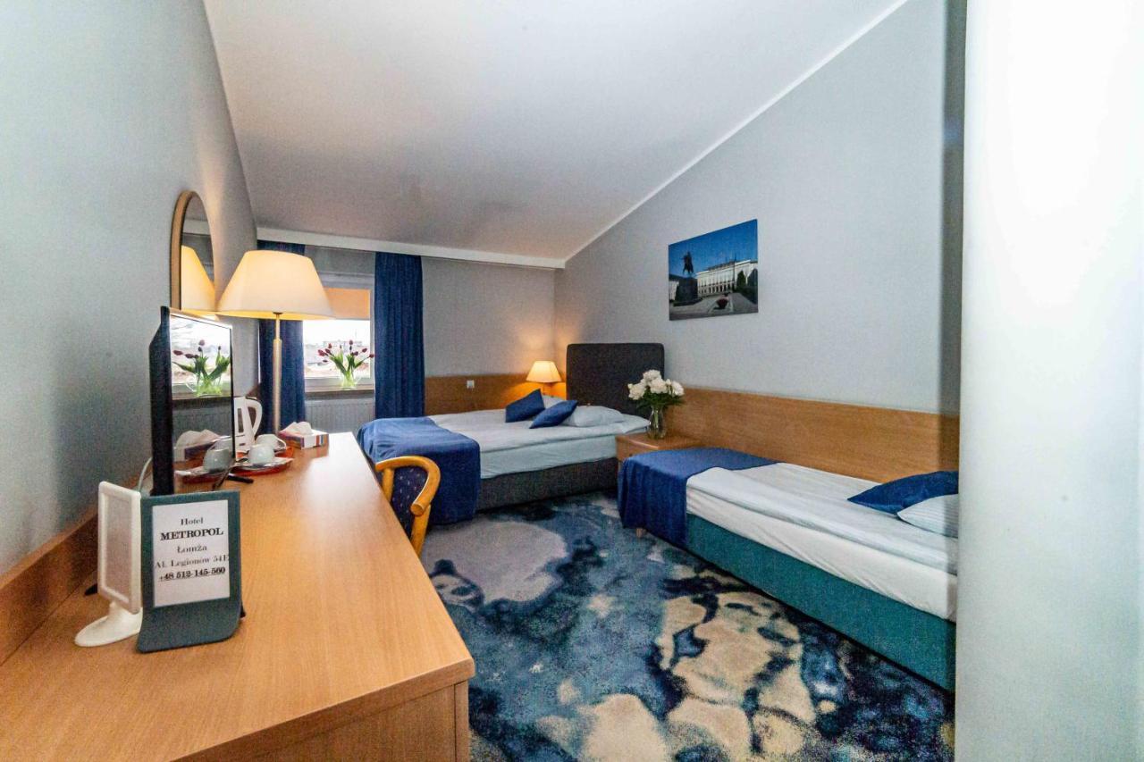 Metropol Hotel Łomża Eksteriør billede